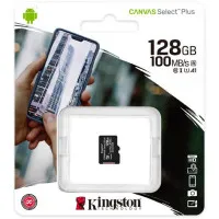 MicroSDXC 128GB UHS-I Class 10 Kingston 